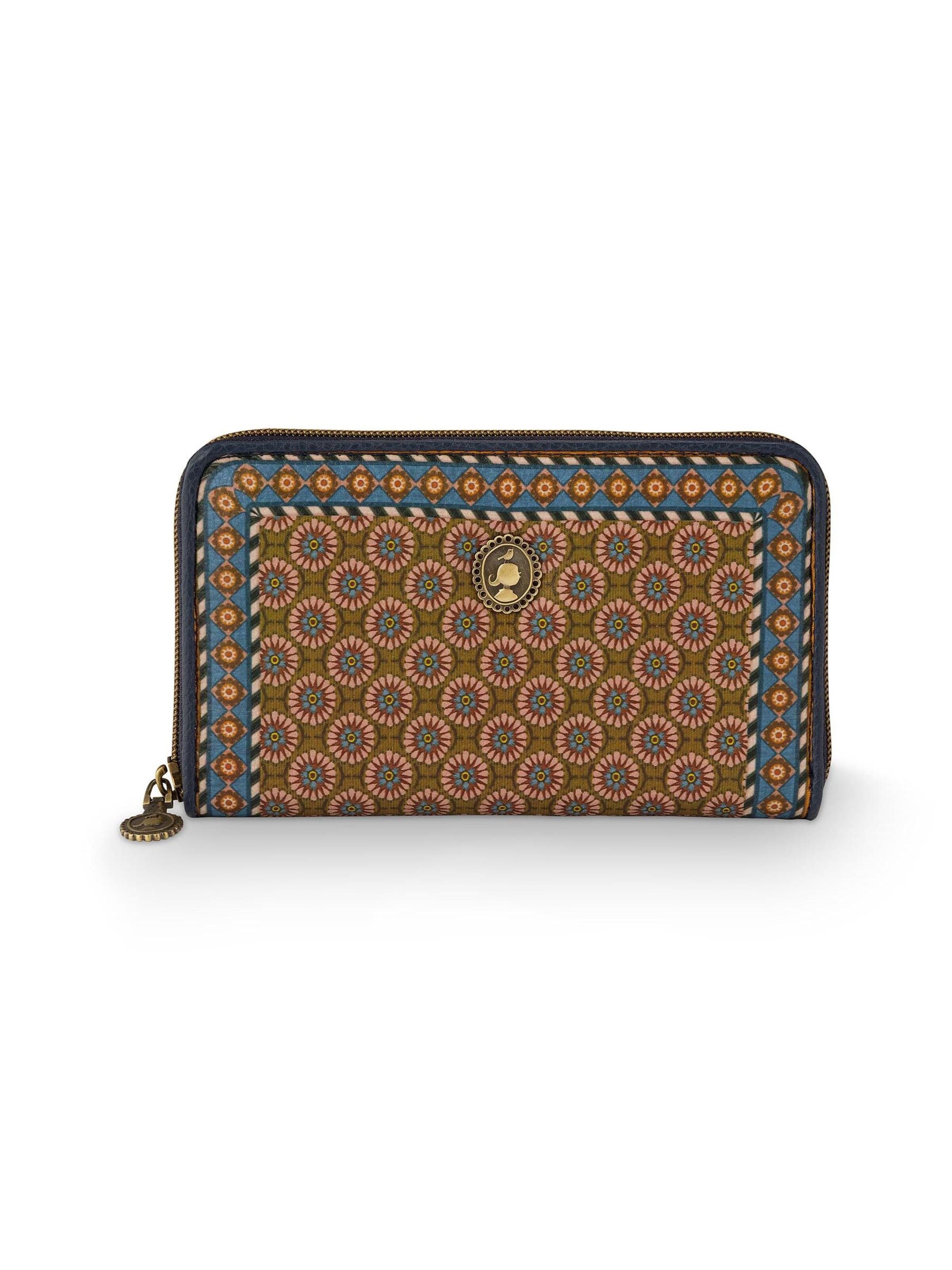 PIP STUDIO Wallet in Blue: front