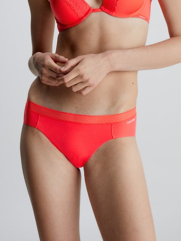 Calvin Klein Underwear Kalhotky 'Seductive Comfort' – červená: přední strana