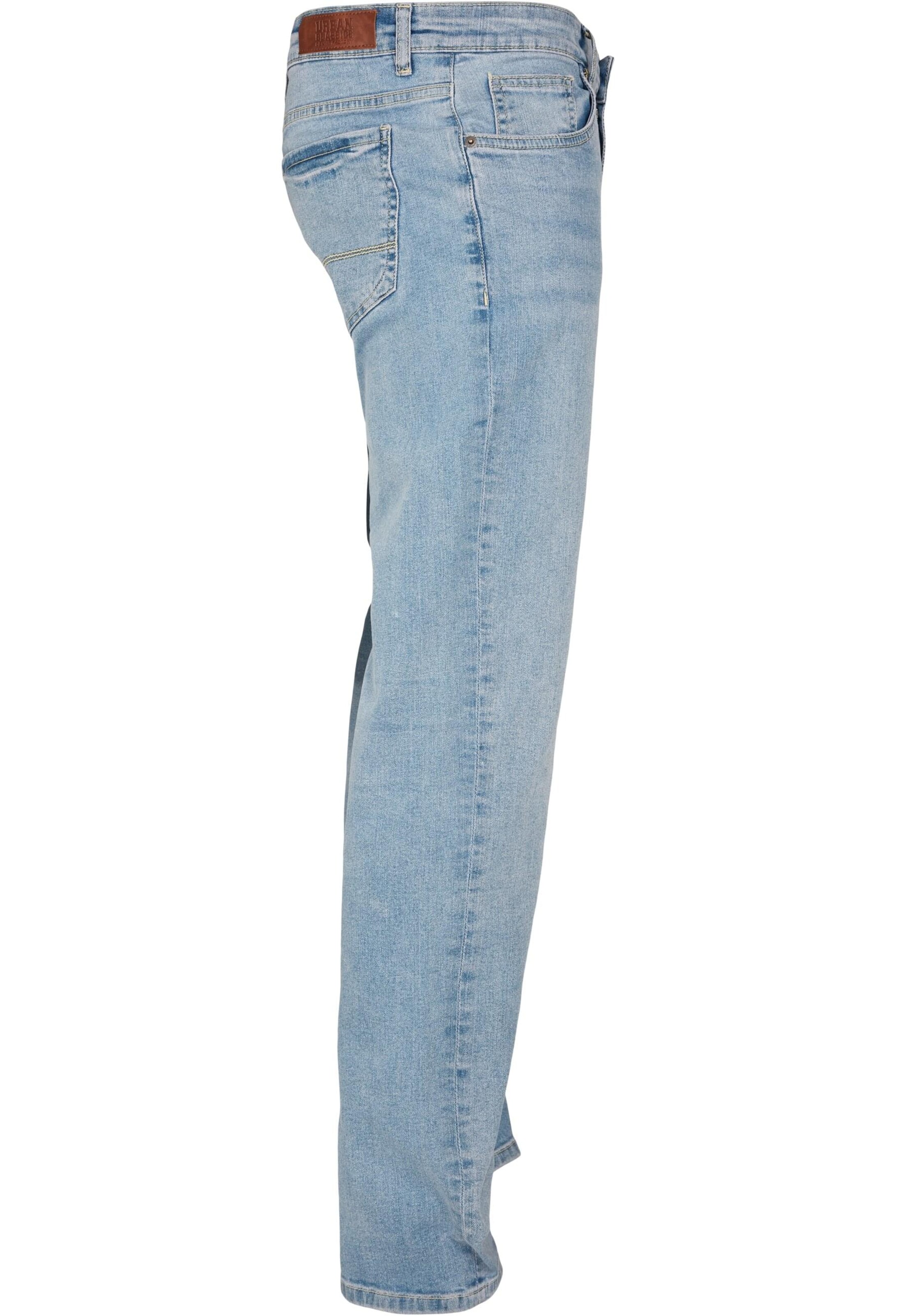 Urban Classics Regular Jeans in Blauw