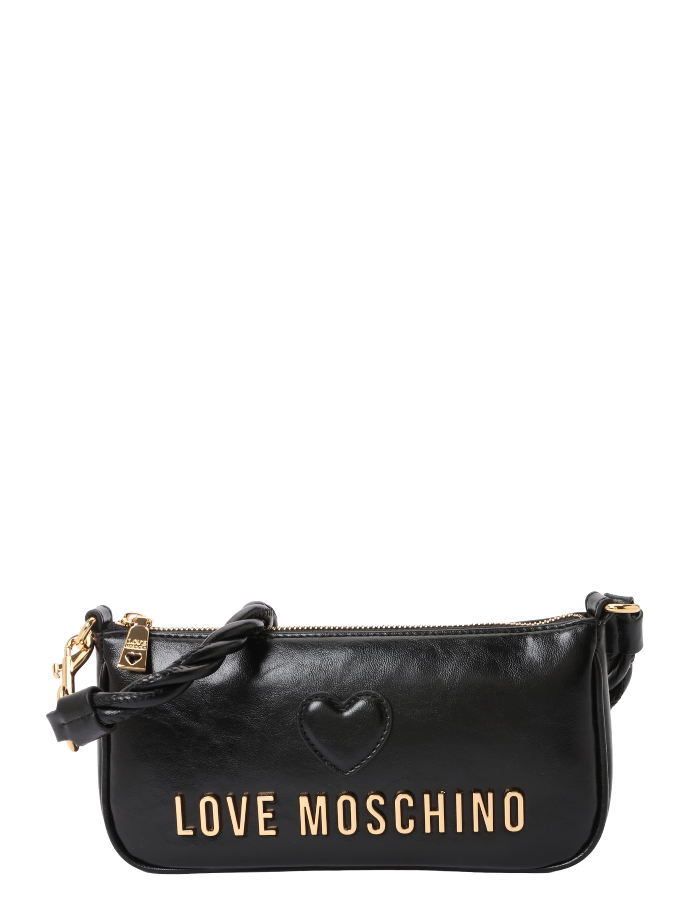 Love Moschino Skuldertaske i sort: forside