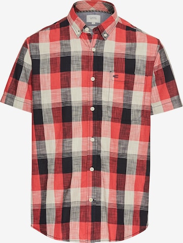 CAMEL ACTIVE Button Up Shirt in Red: front