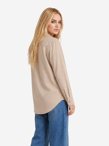 I AM Blouse 'Camicia Taschini 33067' in Beige
