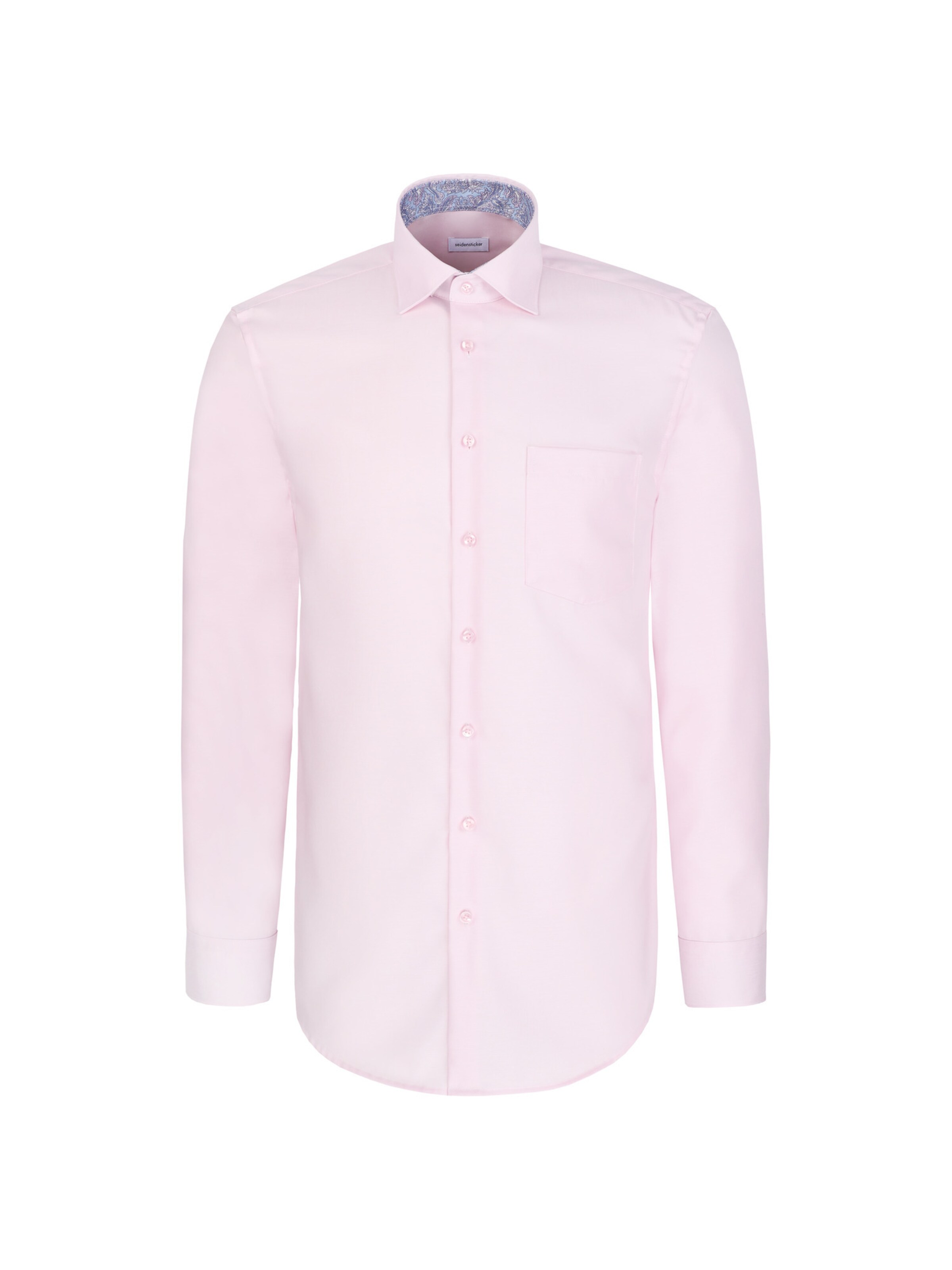 Coupe regular Chemise business SEIDENSTICKER en rose : devant
