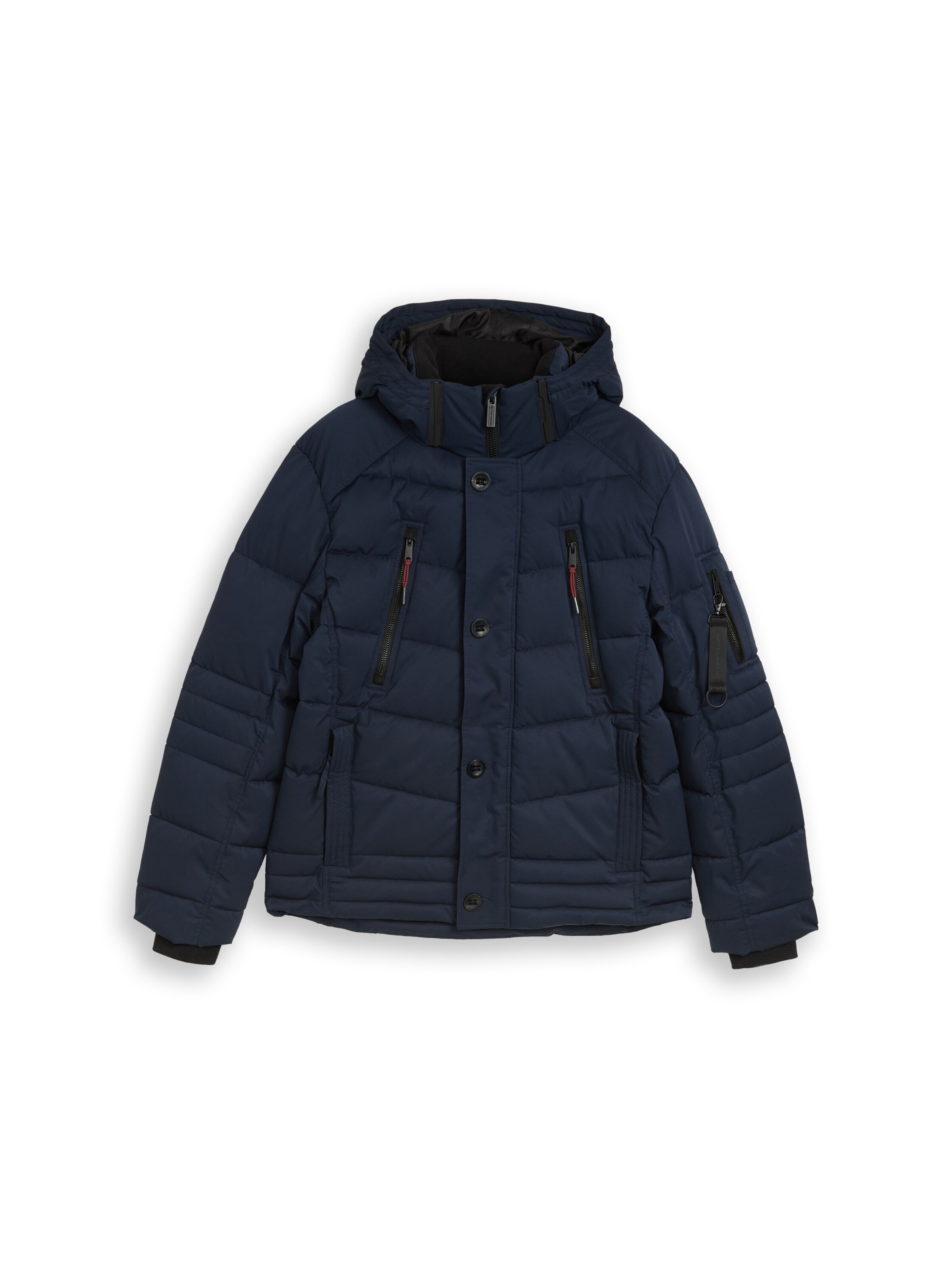 TOM TAILOR Winterjas in Blauw: voorkant