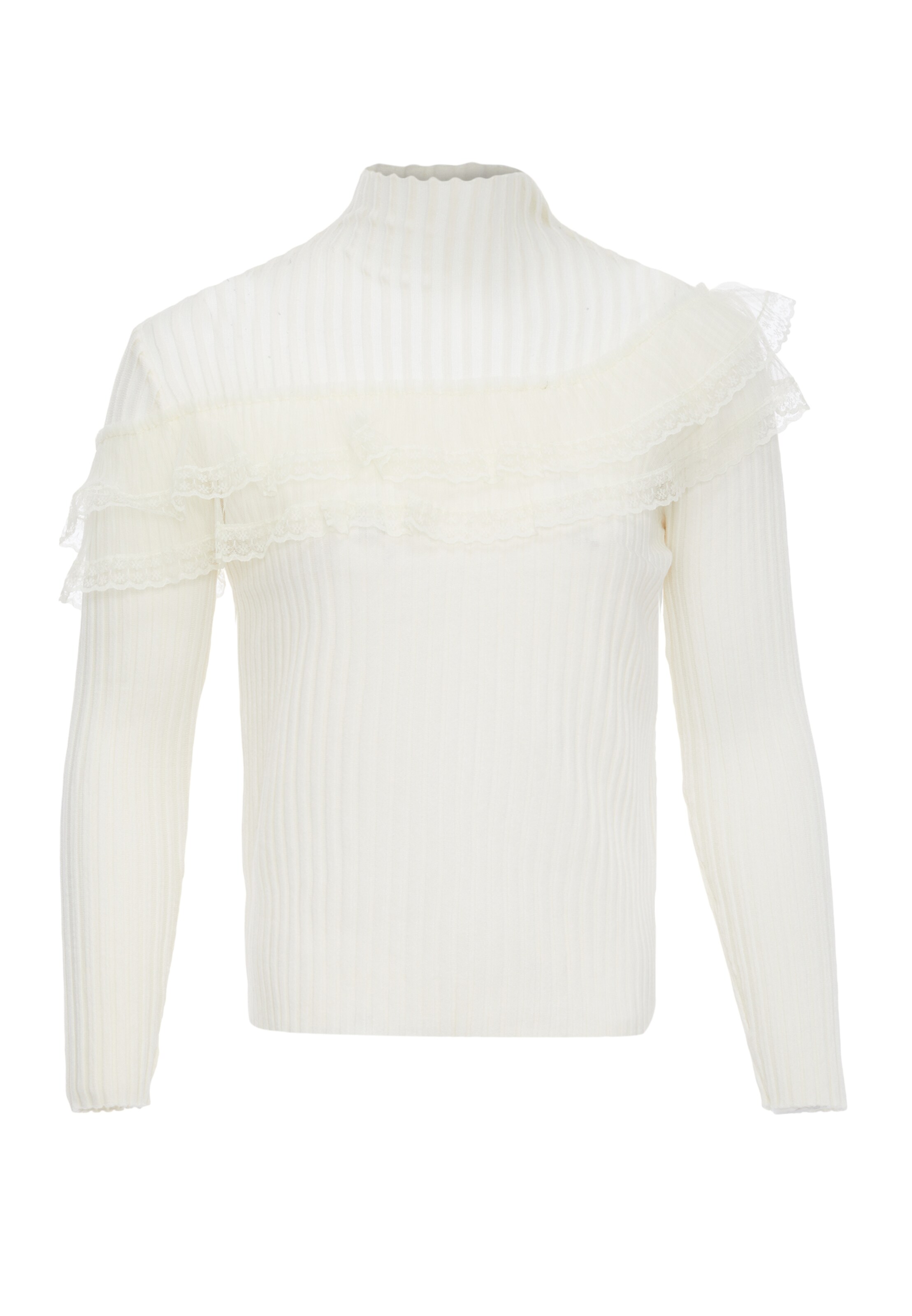 NAEMI Pullover in Weiß: Vorderseite