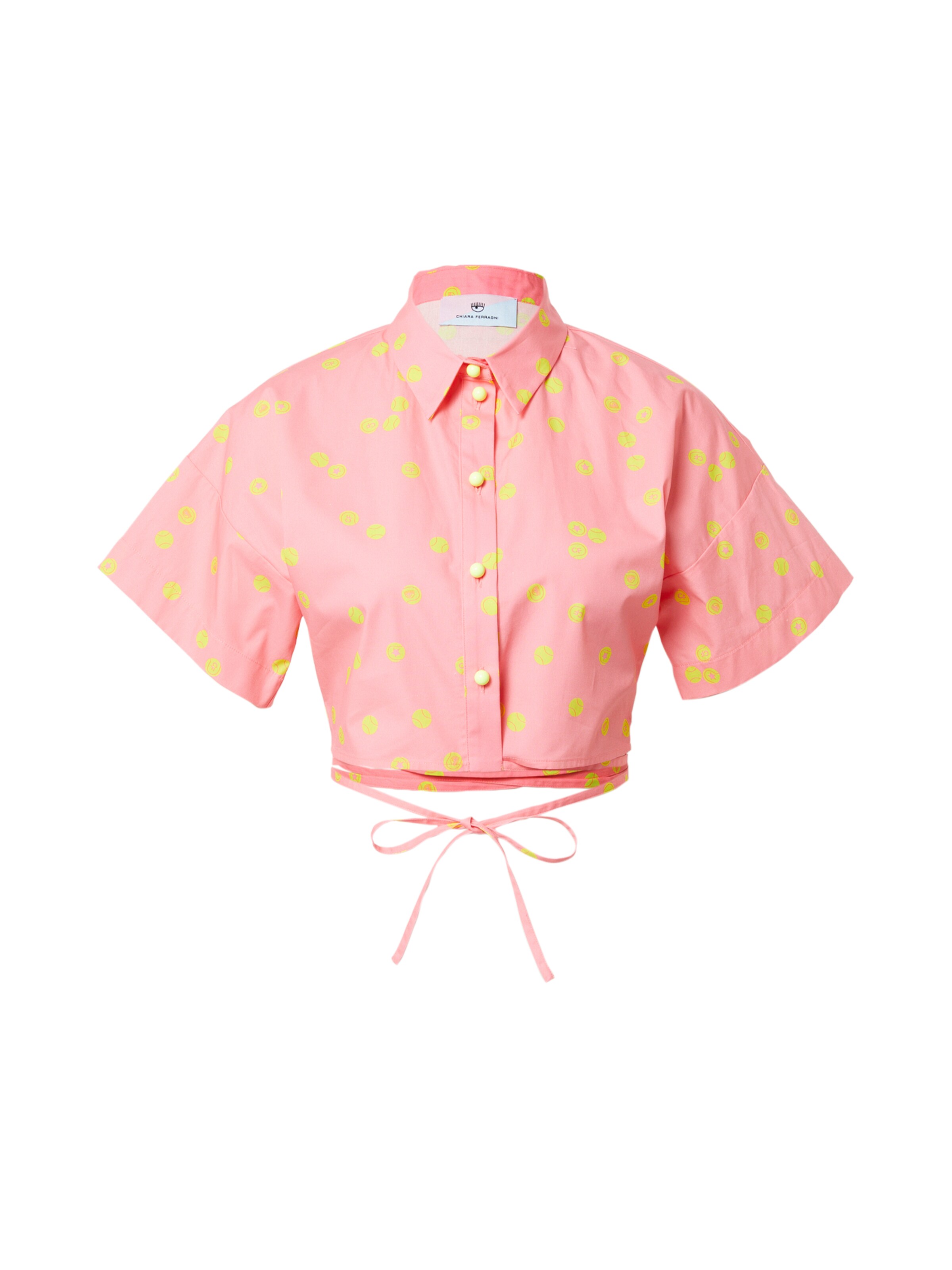 Chemisier Chiara Ferragni en rose : devant