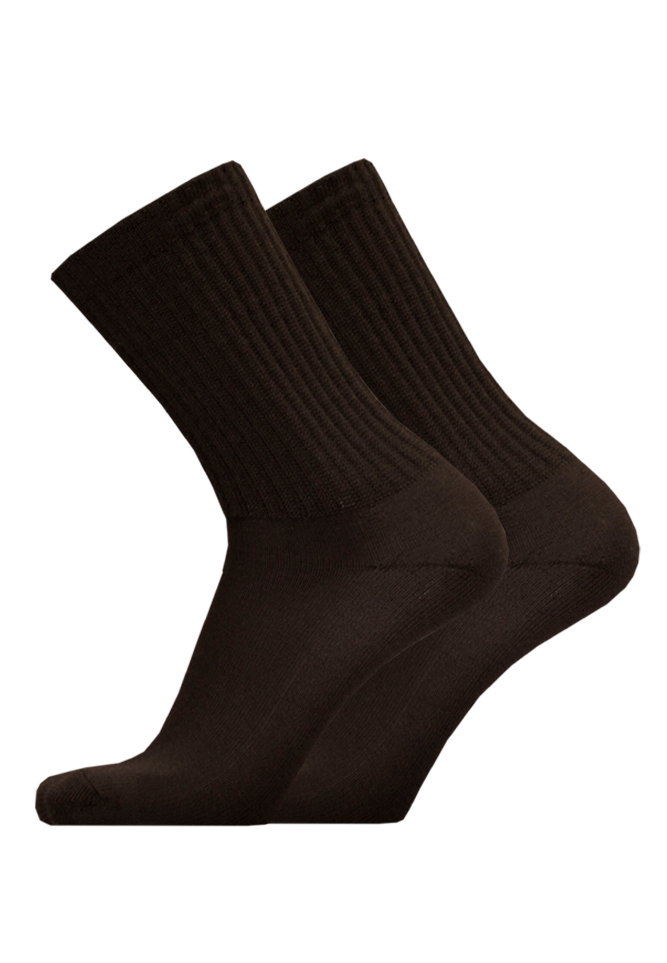 UphillSport Socks 'MERINO SPORT' in Black: front