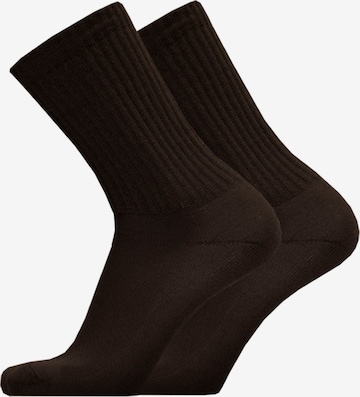 UphillSport Socks 'MERINO SPORT' in Black: front