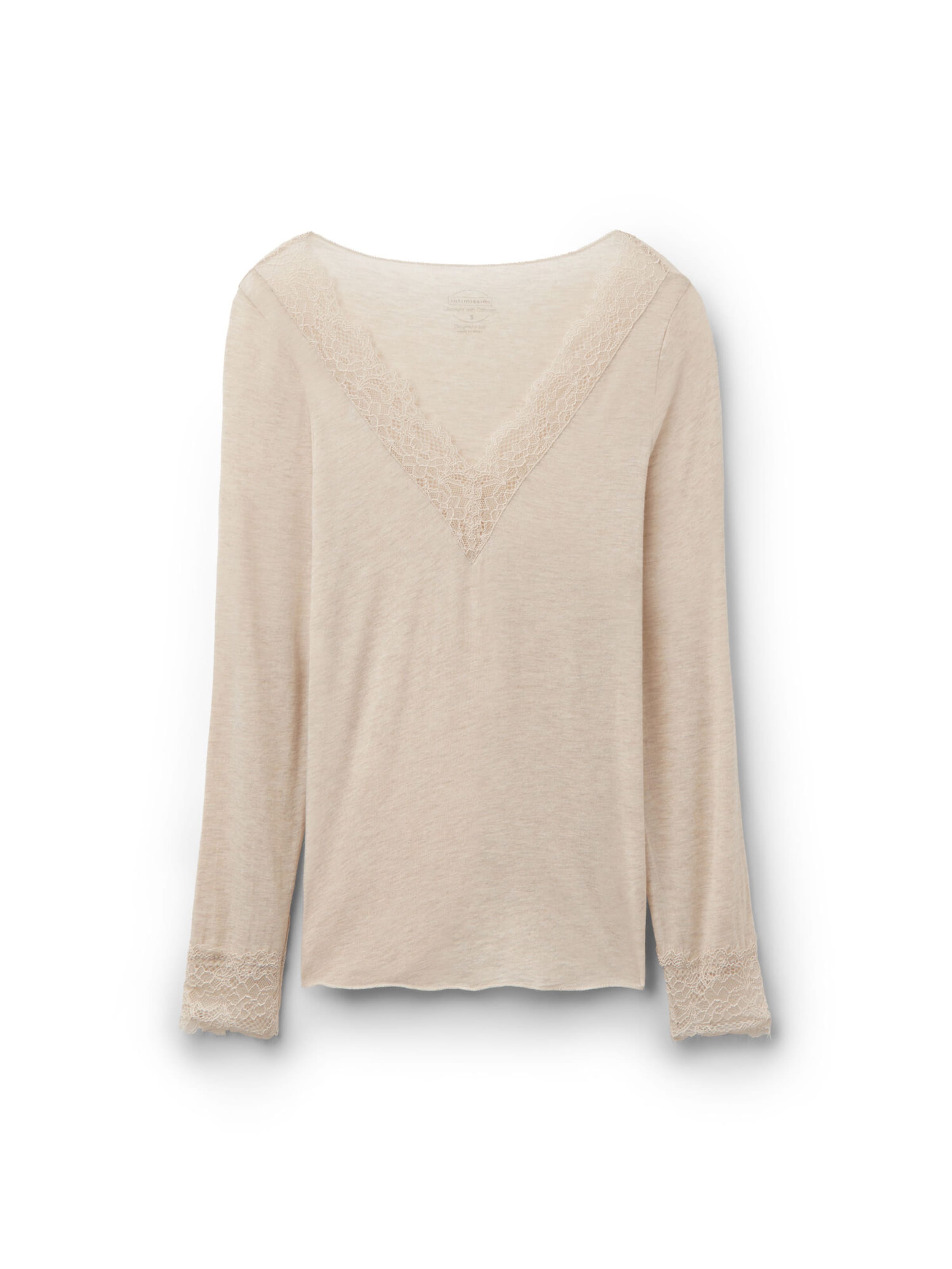 INTIMISSIMI Shirt 'Ultralight' in Beige: front