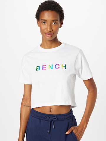 BENCH Shirt 'ELISON' in White: front