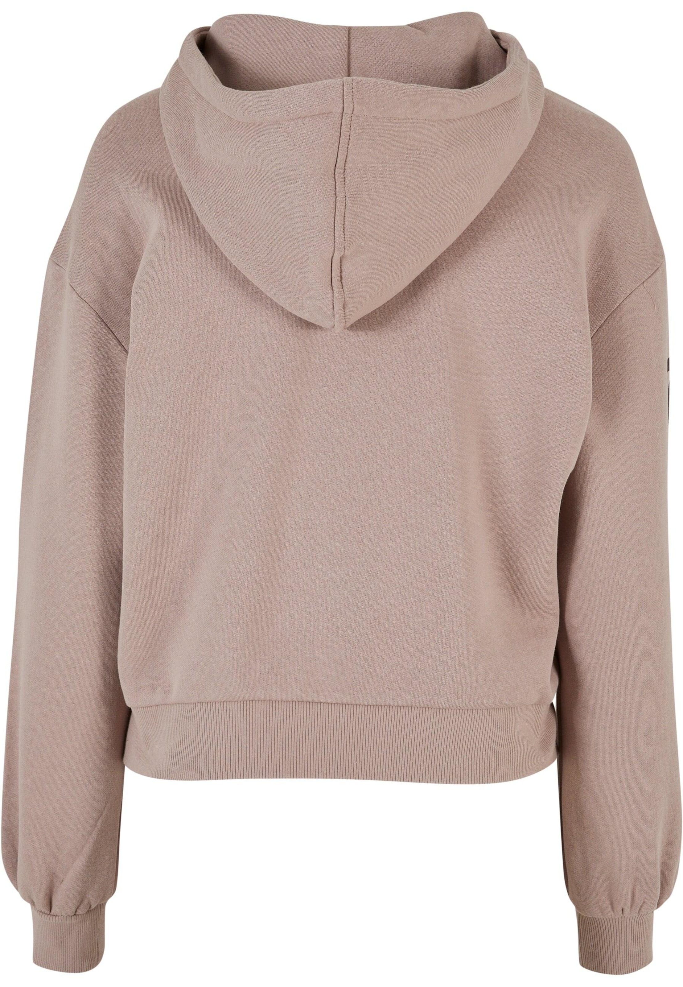 Felpa 'Caution' di Thug Life in rosa