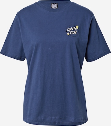 Santa Cruz Shirt in Blauw: voorkant