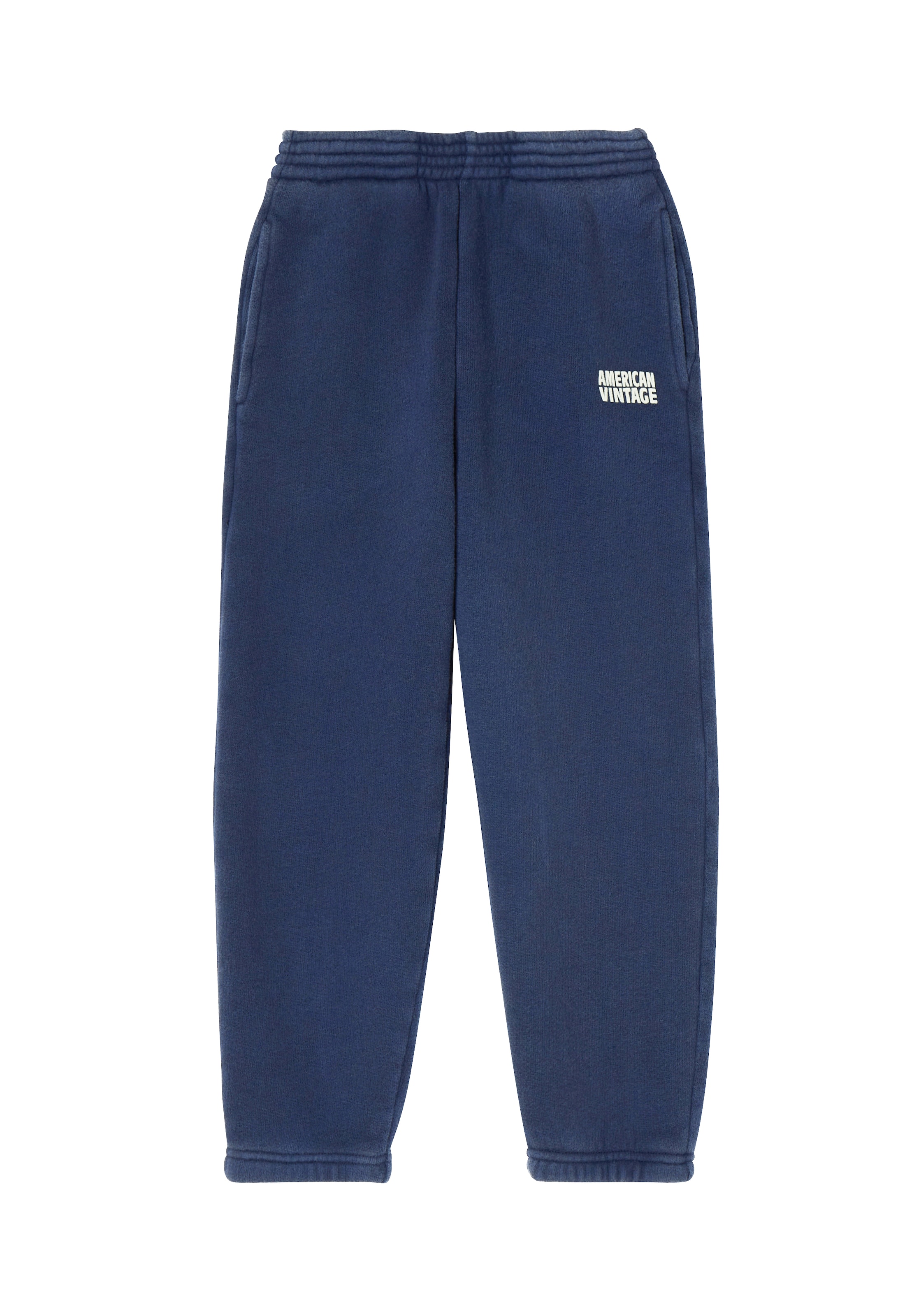 AMERICAN VINTAGE - Tapered Pantalón 'Izubird' en azul: frente
