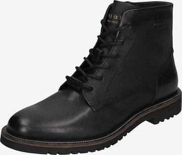 juoda bugatti Auliniai batai su raišteliais: priekis