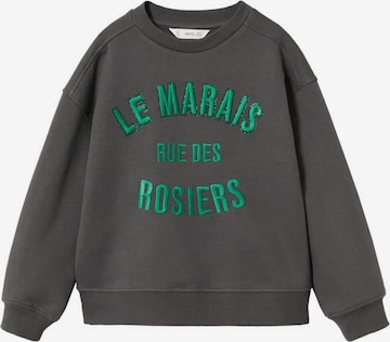 MANGO KIDS Sweatshirt 'Marais' i grå: framsida