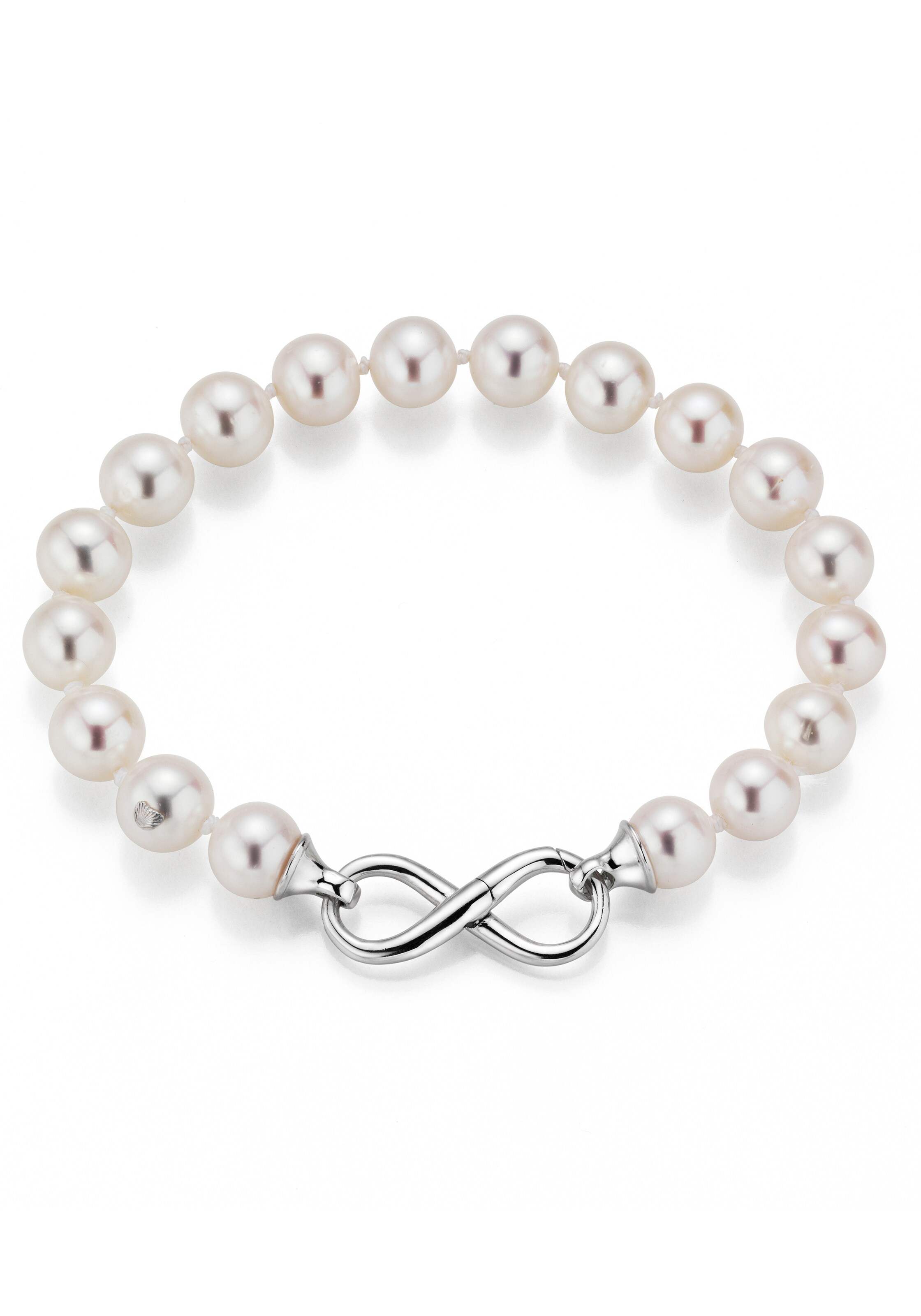 Adriana Armband in Weiß: Vorderseite