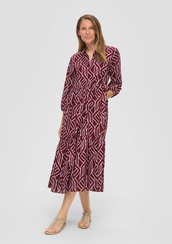 Robe-chemise s.Oliver BLACK LABEL en rouge