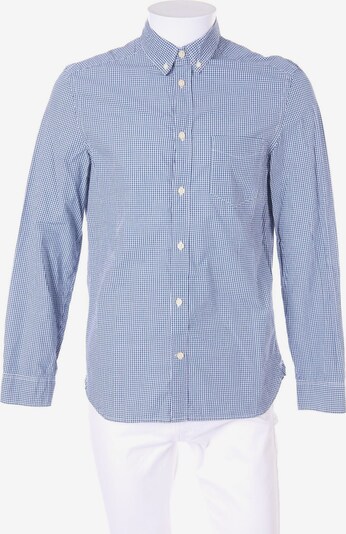 H&M Button Up Shirt in S in Cobalt blue / White, Item view