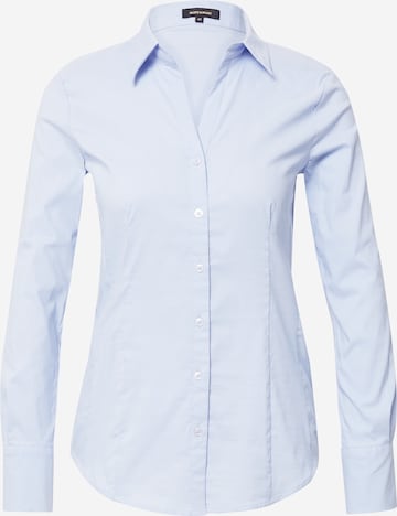 MORE & MORE Blouse 'Billa' in Blauw: voorkant