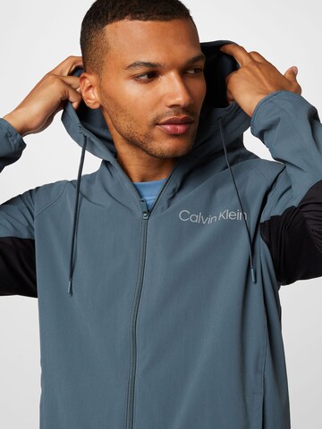 Calvin Klein Performance Sports jacket in Blue