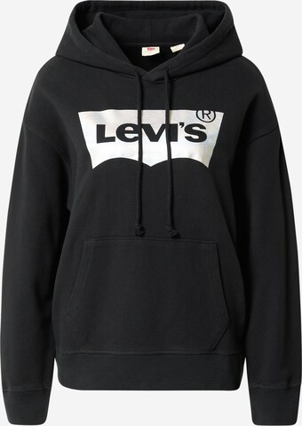 LEVI'S ® Mikina 'Graphic Standard Hoodie' – černá: přední strana