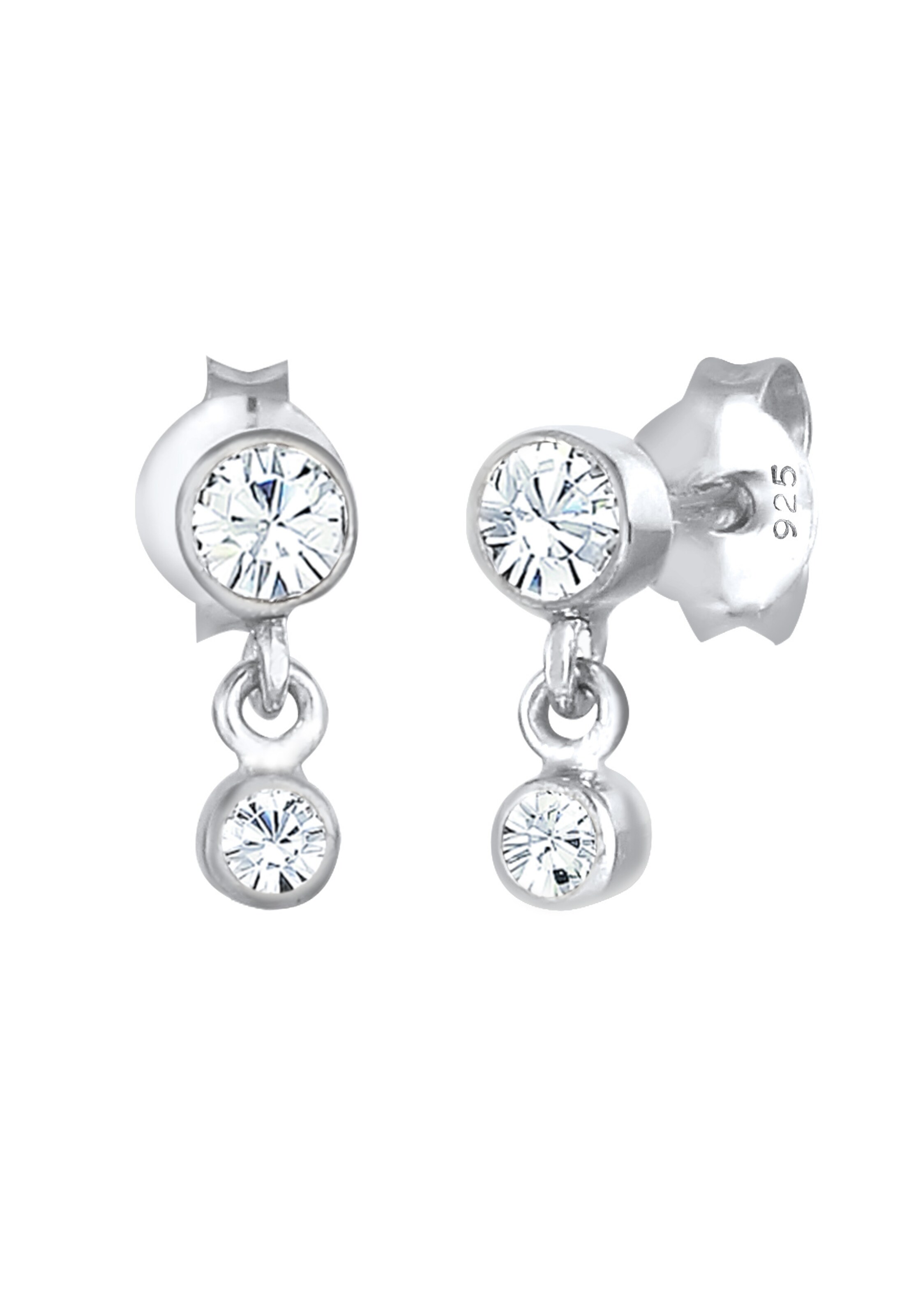 ELLI Oorbellen in Zilver: voorkant
