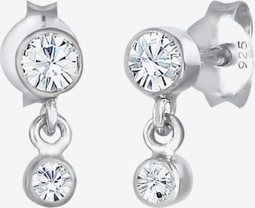 Boucles d'oreilles ELLI en argent : devant