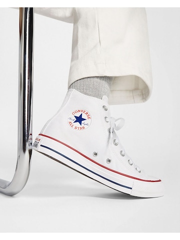 CONVERSE Sneakers laag 'Converse Chuck Taylor All Star Hi' in Wit: voorkant