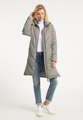 DreiMaster Vintage Winter Coat in Grey