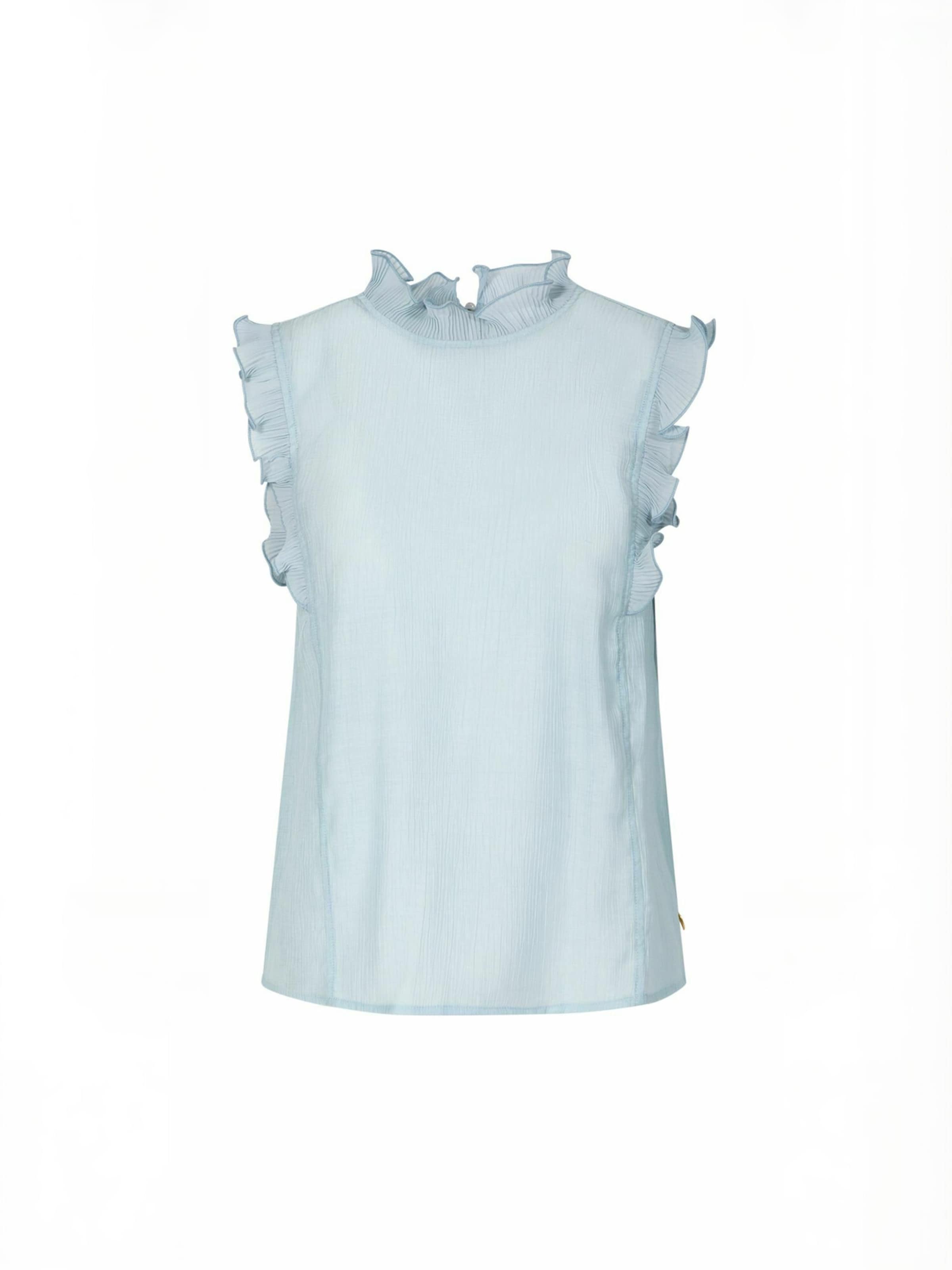 Coster Copenhagen - Top ' Top ' en azul: frente