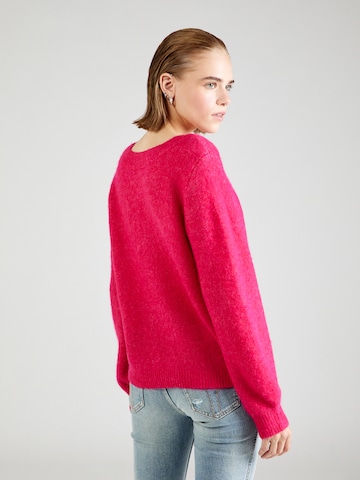 VILA Sweater 'JAMINA' in Pink