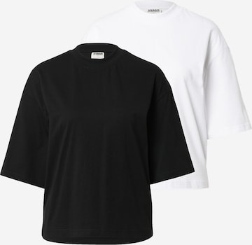 Urban Classics - Camiseta en negro: frente