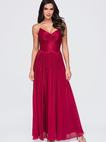 Ombre Abendkleid‌‌‌‌‌‌‌‌‌ in Rot