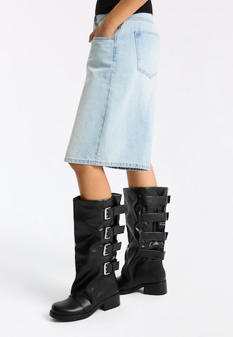 Stivale di Bershka in nero