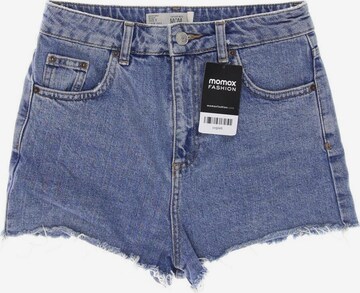 TOPSHOP Shorts in S in Blue: front