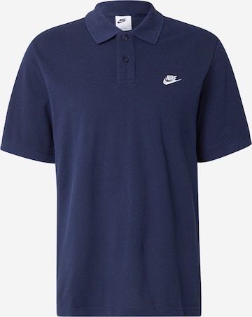 Nike Sportswear Футболка 'CLUB' в Синий: спереди