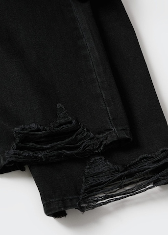 Loosefit Jean MANGO TEEN en noir