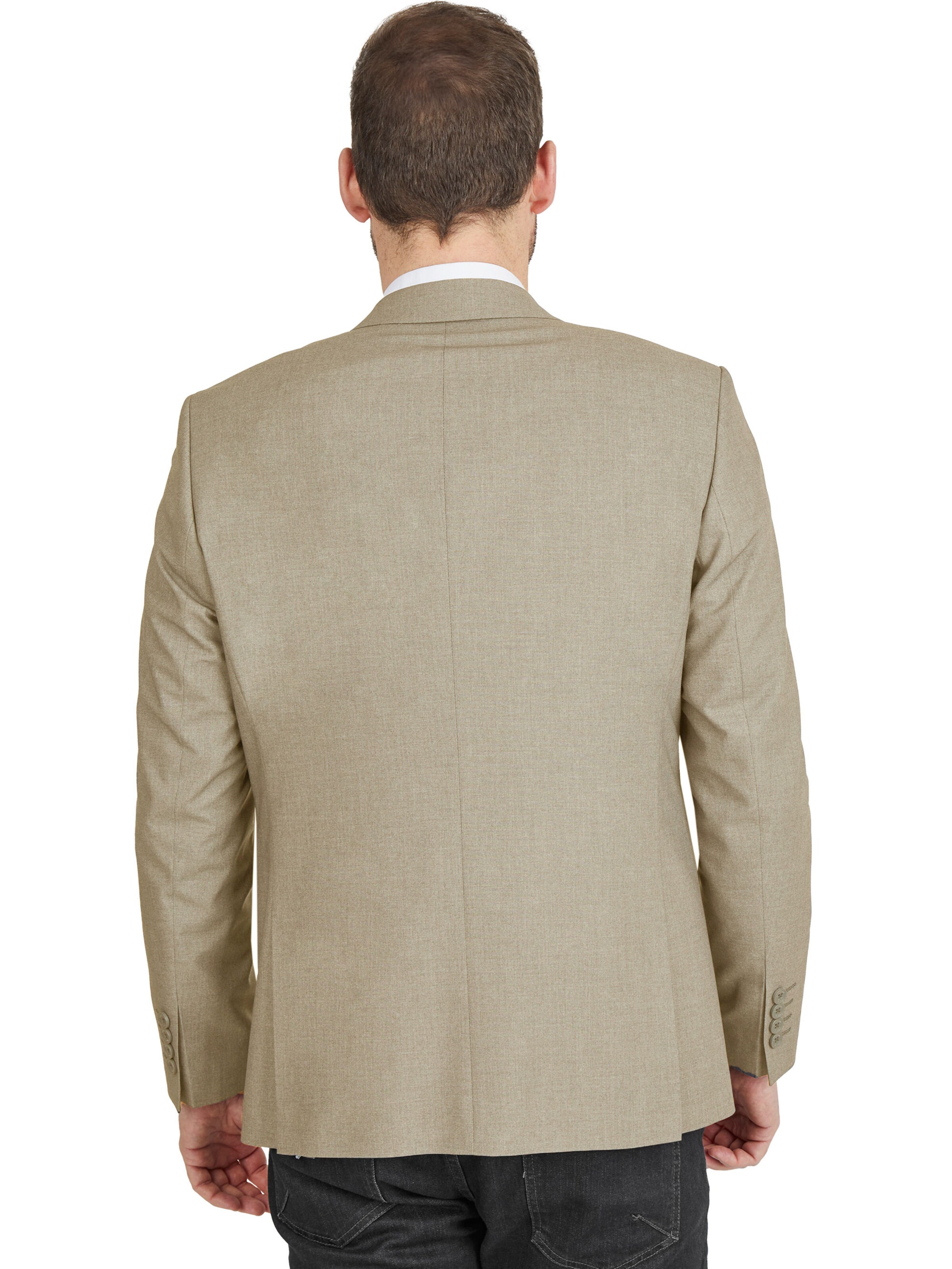 Coupe slim Veste de costume Steffen Klein en beige