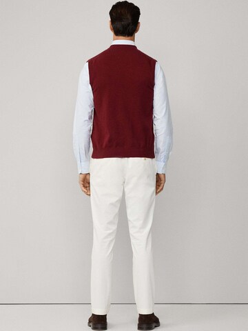Hackett London Gebreid vest in Rood