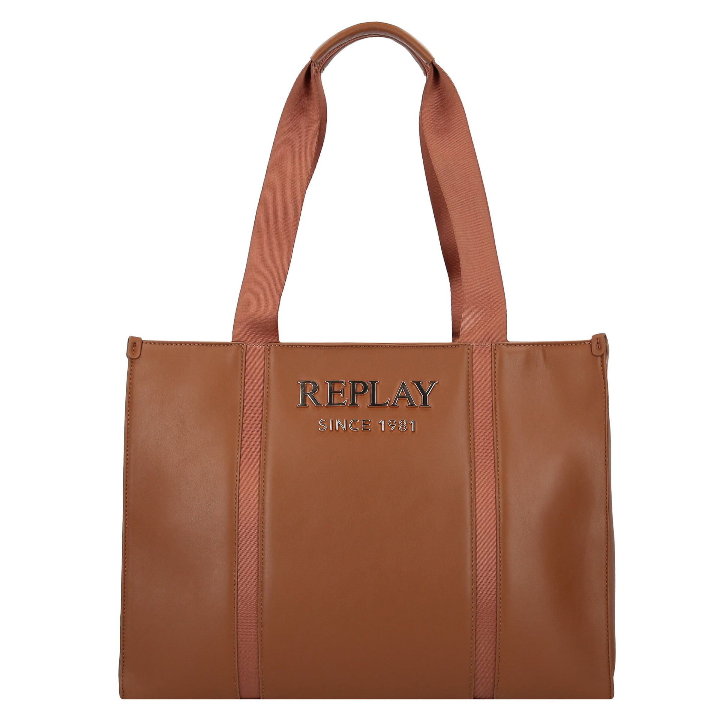 Shopper di REPLAY in marrone: frontale
