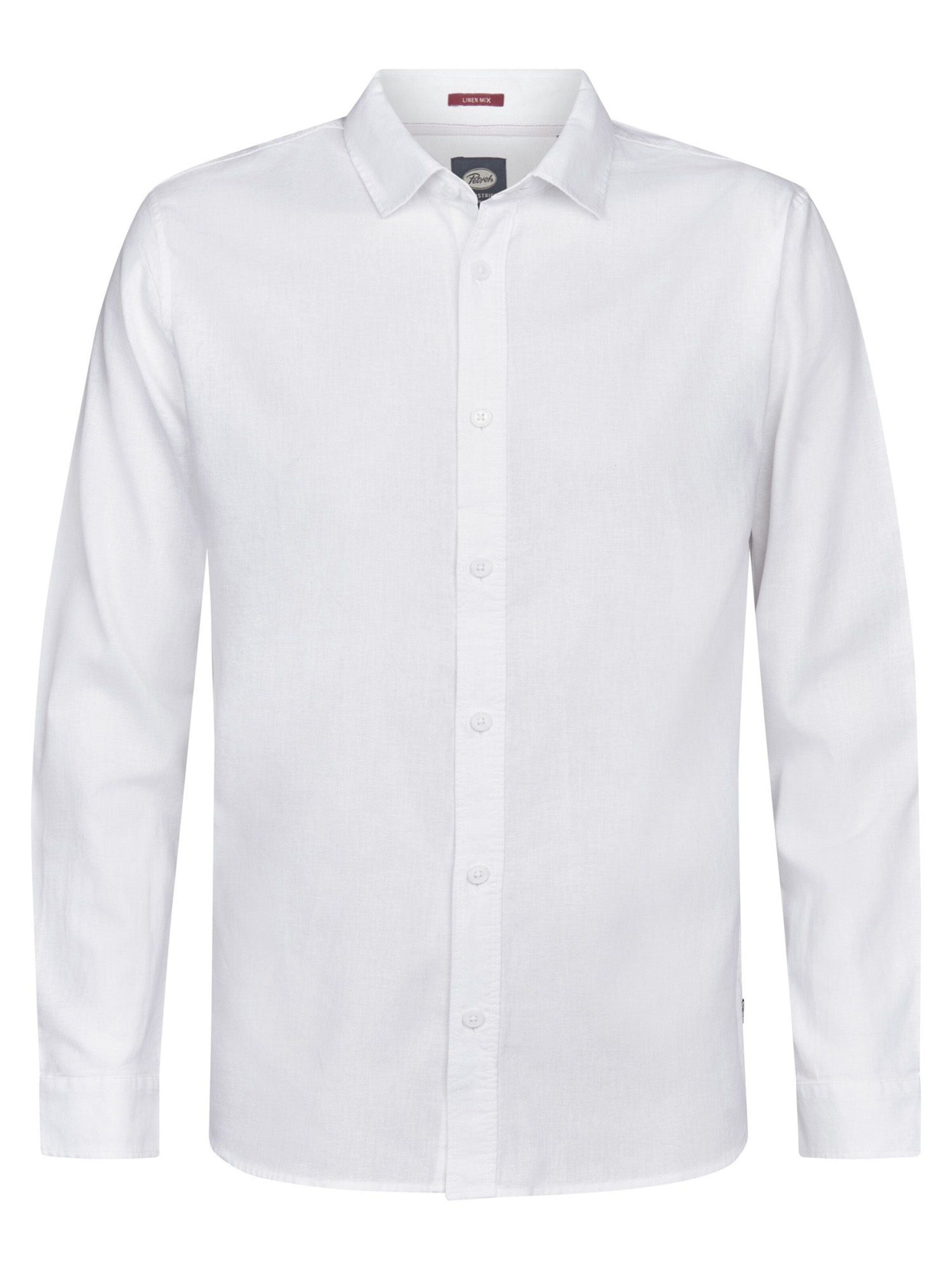 PETROL INDUSTRIES MEN Button Up Shirt in White, Item view
