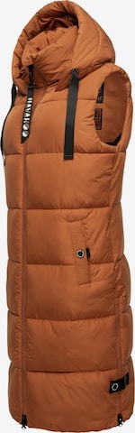 NAVAHOO Bodywarmer in Bruin