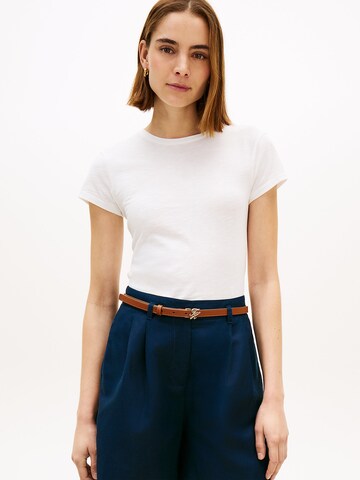 T-shirt TOMMY HILFIGER en blanc : devant
