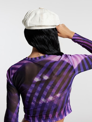ABOUT YOU x Chiara Biasi Shirt 'Orelia' in Purple