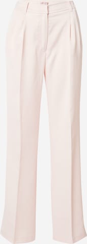 GUESS - regular Pantalón de pinzas 'REBECCA' en rosa: frente