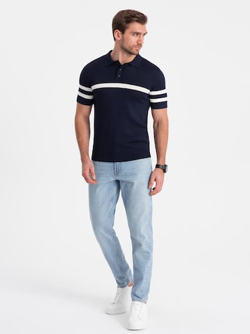 Ombre Shirt in Blauw