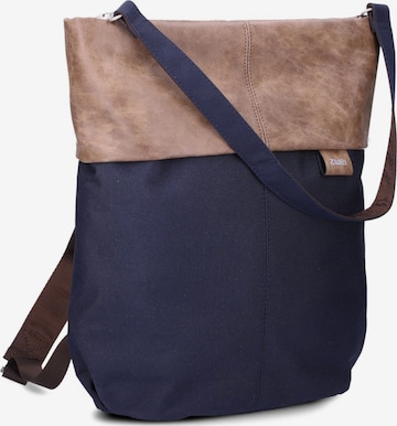 ZWEI Backpack 'OLLI OR12' in Blue: front