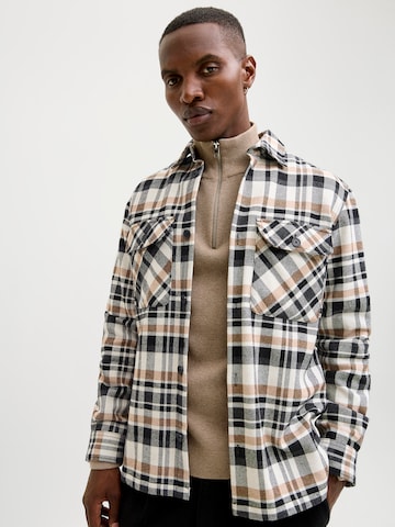 Jack & Jones Premium Regular fit Overhemd 'JPRRAYLE' in Wit