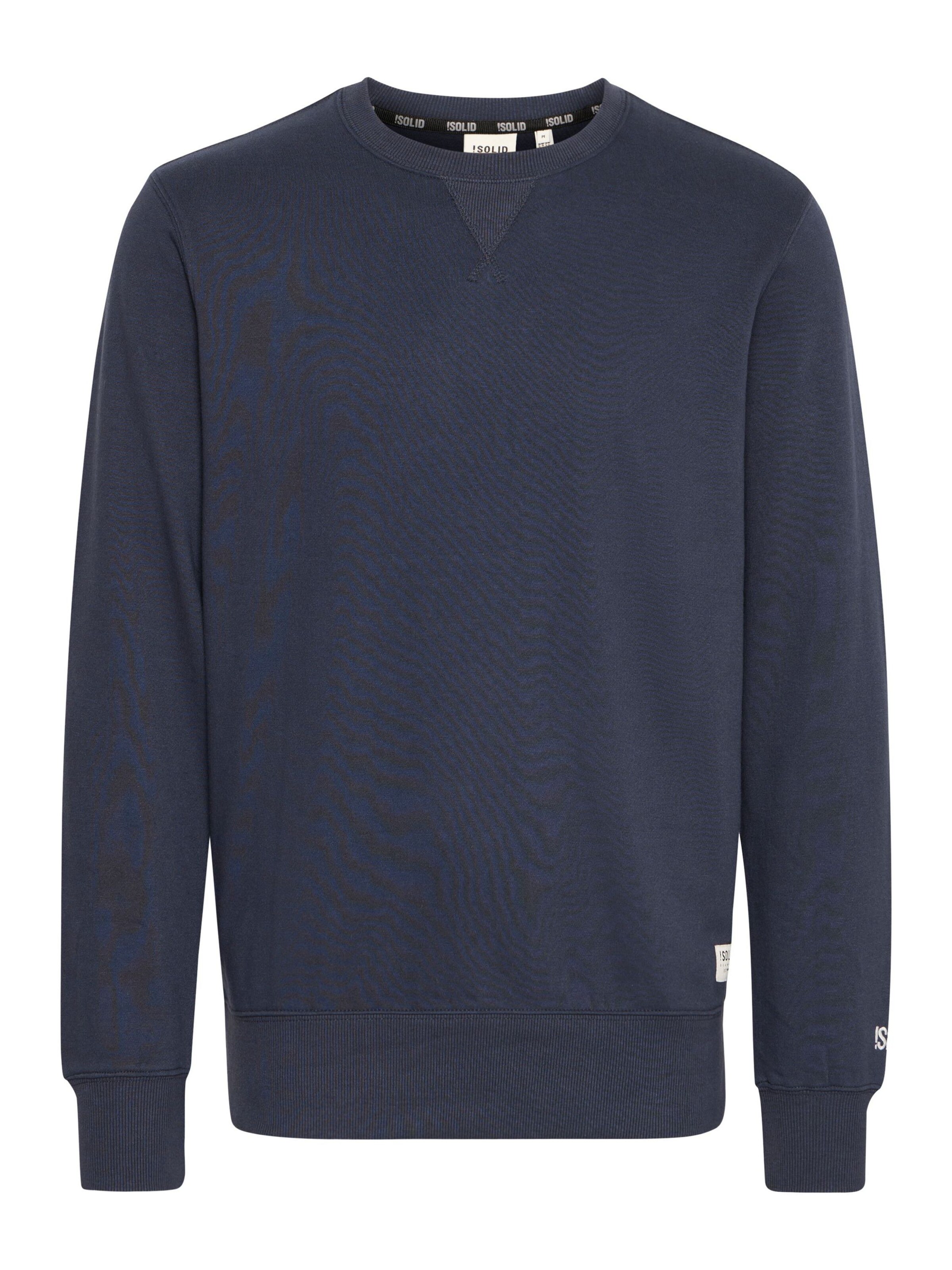 !Solid Sweatshirt ' SDCHAD ' in Blue: front