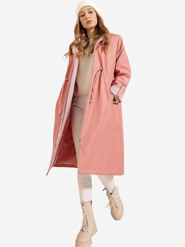 Bigdart Between-seasons coat 'Trenchcoats' in Pink